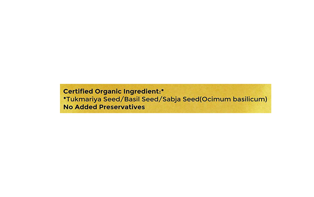 Carmel Organics Tukmariya Seed    Pack  250 grams